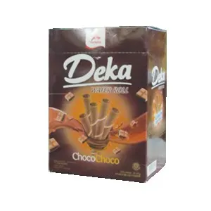 DEKA WAFER ROLL CHOCO CHOCO PCK 6.5g
