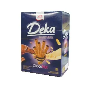 DEKA WAFER ROLL CHOCO NUT PCK 6.5g