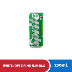 SPRITE SOFT DRINK SLIM KLG 250mL