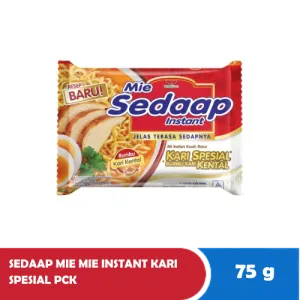 SEDAAP MIE MIE INSTANT KARI SPESIAL PCK 75g