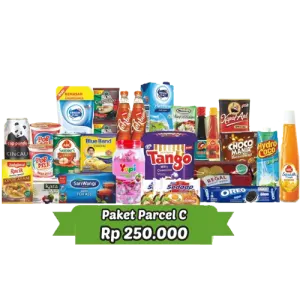 PARCEL PAKET RP 250.000,- PCS