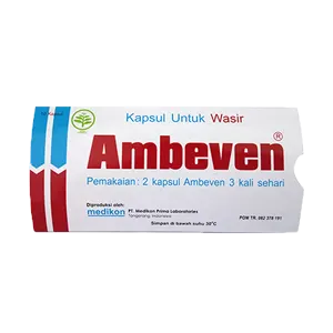 Ambeven Kapsul Untuk Buasir 10 biji Strip