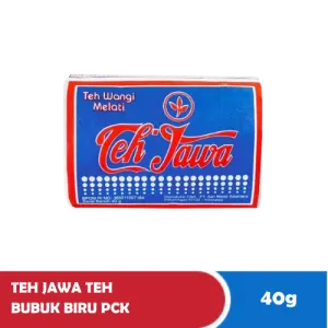 Teh Jawa Teh Serbuk Biru Peket 40g