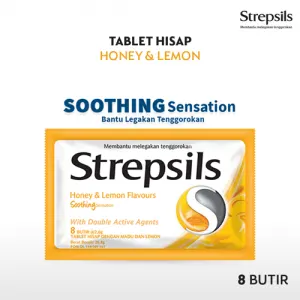 STREPSILS CANDY 6'S / 8'S HONEY & LEMON PCK