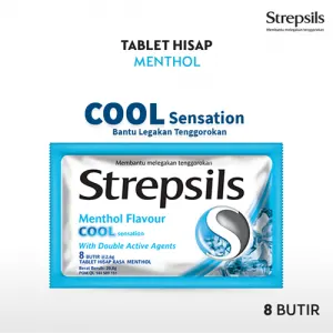 Strepsils Gula-gula 6'S / 8'S Menthol / Cool Paket