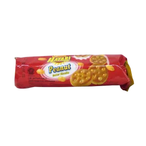 HATARI JAM BISCUIT PEANUT PCK 50g