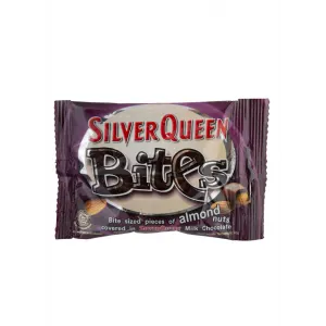 SILVER QUEEN CHOCOLATE BITES CASHEW DARK PCK 35/30g