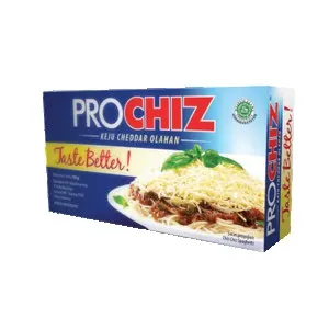 Pro Chiz Keju Premium Cheddar Kotak 160g