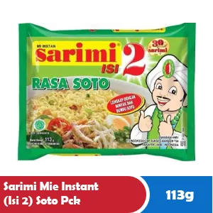 SARIMI MIE INSTANT (ISI 2) SOTO PCK 113g