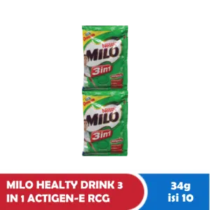 MILO HEALTY DRINK 3 IN 1 ACTIGEN-E RCG 10x34g