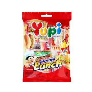 YUPI CANDY GUMMY LUNCH BAG 93g