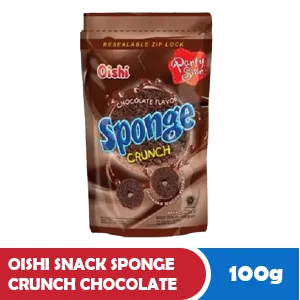 OISHI SNACK SPONGE CRUNCH CHOCOLATE PCH 100g