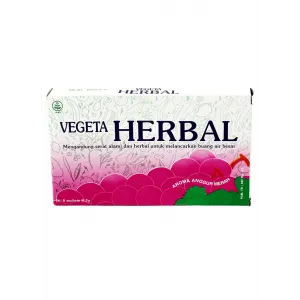 VEGETA HERBAL MINUMAN KESEHATAN PENCERNAAN ANGGUR MERAH BOX 6x5g