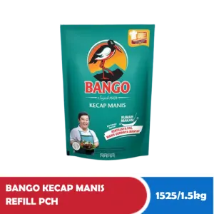 Bango Kecap Manis Refill Uncang 1525/1.5kg