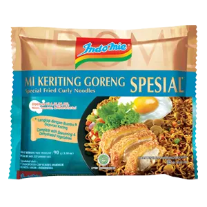 INDOMIE MI KERITING GORENG (NEW) SPECIAL PCK 90g