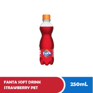 FANTA SOFT DRINK STRAWBERRY PET 250mL