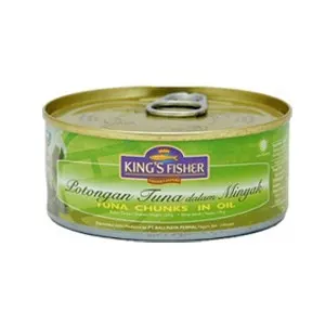 KING'S FISHER TUNA CHUNKS IN OIL KLG 170g