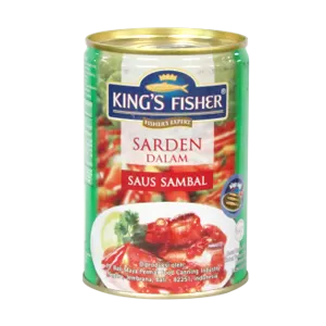 KING'S FISHER SARDIN SOS SAMBAL KLG 425g