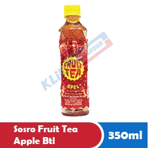 SOSRO FRUIT TEA APPLE BTL 350mL