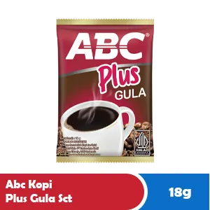 ABC KOPI PLUS GULA SCT 18g