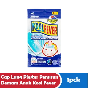 CAP LANG PLESTER PENURUN DEMAM ANAK KOOL FEVER PCK