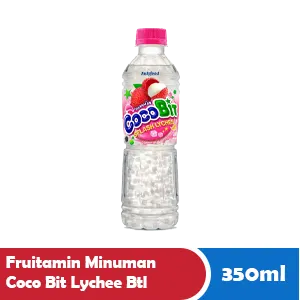 Fruitamin Minuman Coco Bit Laici Botol 350mL