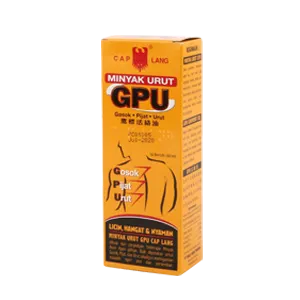 CAP LANG MINYAK GOSOK PIJAT URUT (GPU) BTL 60mL