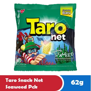 TARO SNACK NET SEAWEED PCK 62g