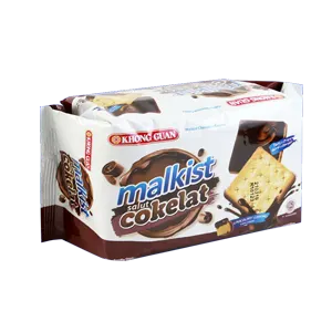 KHONG GUAN CRACKERS MALKIST SALUT COKELAT PCK 120g