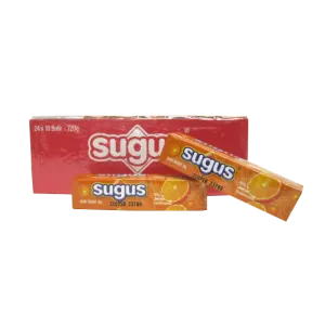 SUGUS CANDY STICK ORANGE BTG 30g