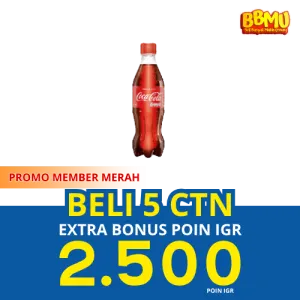 COCA COLA SOFT DRINK PET 390mL