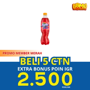 FANTA SOFT DRINK STRAWBERRY PET 390mL