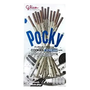 Glico Biskut Pocky Cookies & Cream Kotak 40g
