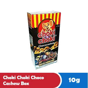 CHOKI CHOKI CHOCO CASHEW BOX 20x10g