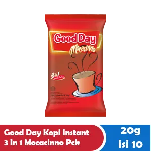 GOOD DAY KOPI INSTANT 3 IN 1 MOCACINNO PCK 10X20g
