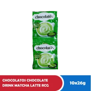 Chocolatos Minuman Coklat Matcha Latte Renceng 10x26g
