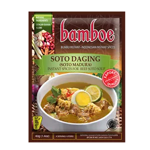 BAMBOE BUMBU INSTANT SOTO MADURA PCK 40g