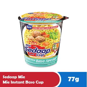 Sedaap Mie Mi Segera Baso Cawan 72/77g