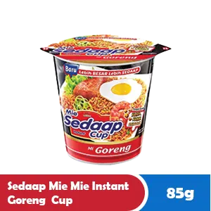 Sedaap Mie Mi Segera Goreng Cawan 83/85g