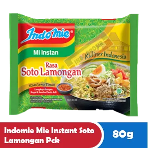 INDOMIE MIE INSTANT SOTO LAMONGAN PCK 80g