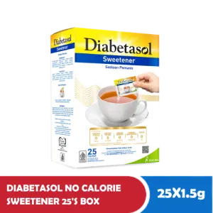 Diabetasol Pemanis Tanpa Kalori 25's Kotak 25x1.5g