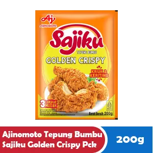 AJINOMOTO TEPUNG BUMBU SAJIKU GOLDEN CRISPY PCK 200g