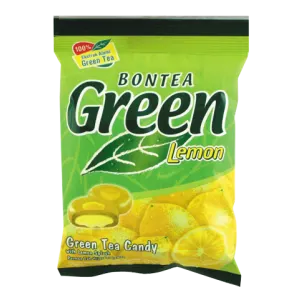 BONTEA GREEN TEA CANDY LEMON PCK 135g