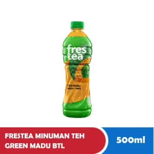 Frestea Minuman Teh Green Madu Botol 500mL