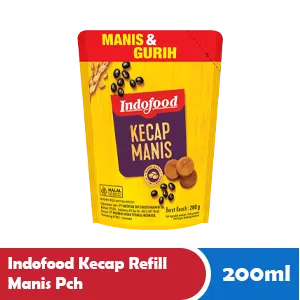 INDOFOOD KECAP REFILL MANIS PCH 225mL/280g