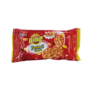 HATARI JAM BISCUIT PEANUT PCK 125/120g
