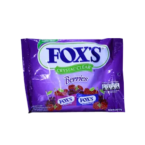 Fox's Gula-gula Crystal Clear Berries Pek 125g