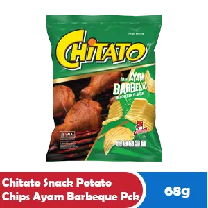 CHITATO SNACK POTATO CHIPS AYAM BARBEQUE PCK 68/65g