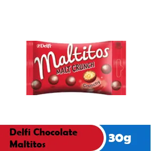 DELFI COKLAT MALTITOS PCK 28/26g