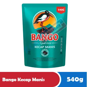 Bango Kicap Manis Isi Semula (03723) Paket 400mL/540g